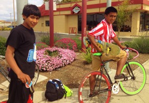 2 teen boys Alisal at Madeira