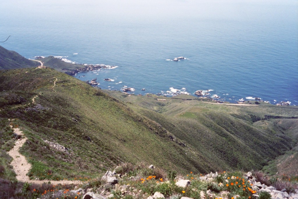View from Garrapata Ridge along the Big Sur Coast