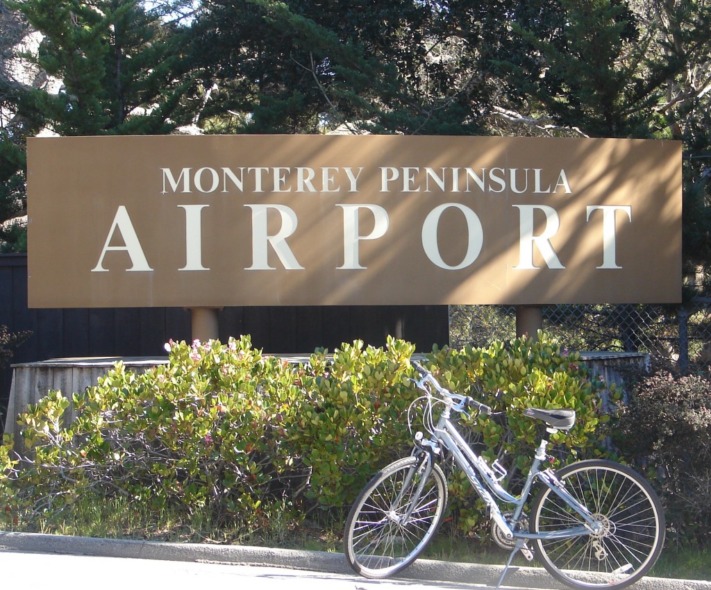 Airport entrance sign - 2