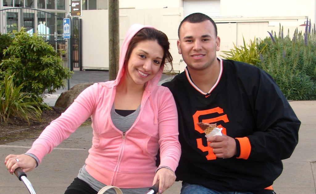 Couple at Maritime closeup