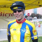 Frank Henderson May 2011 at Seaside PAL Bike Fair