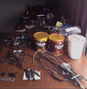 Sorting parts
