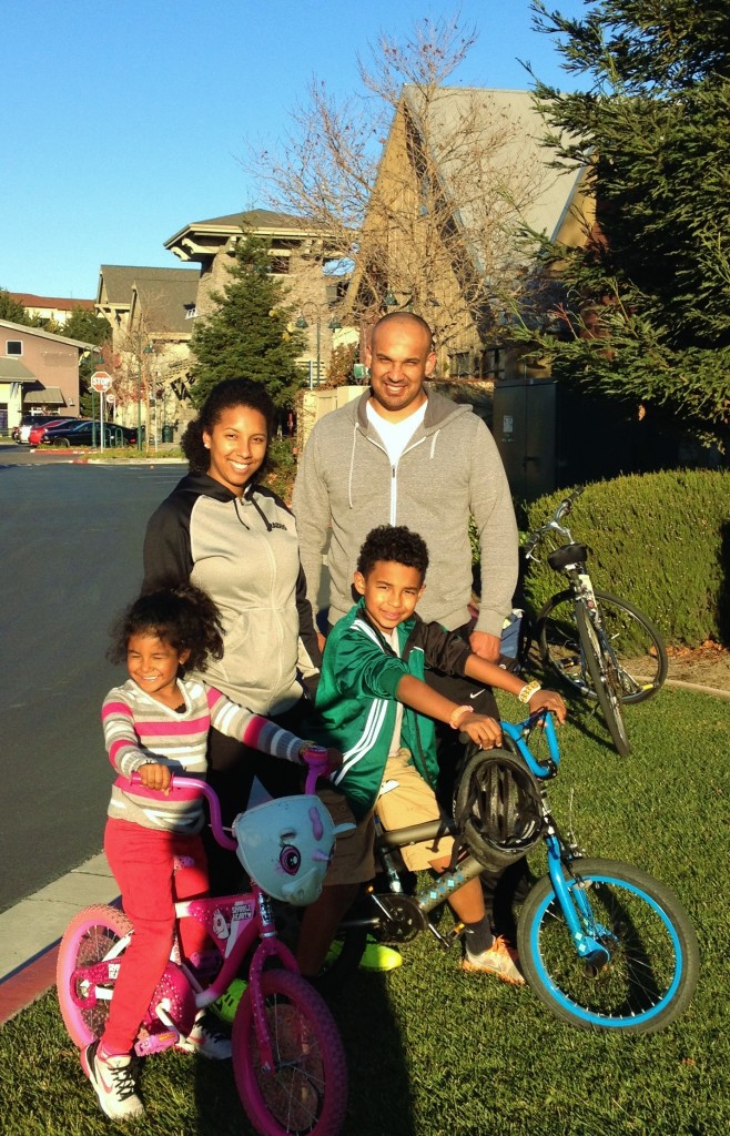 A family at Creekbridge