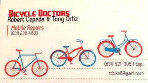 Bicycle Doctors biz card