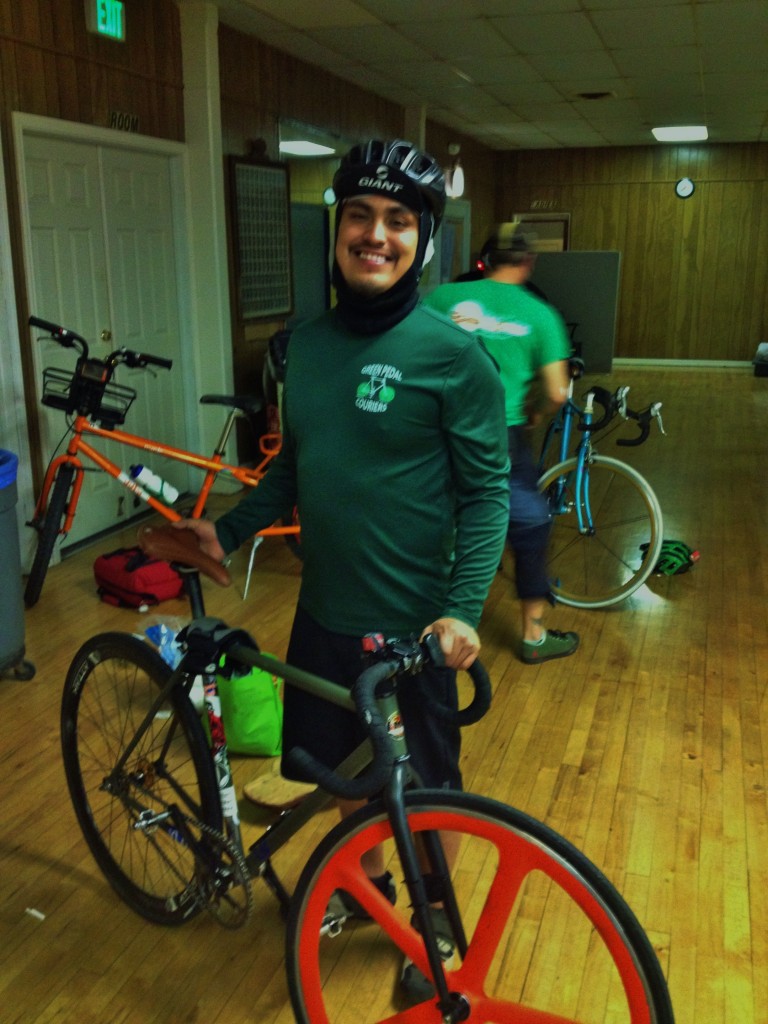 Christian - bike courier from Seaside