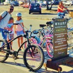 Dad and daughters Wharf Marketplace April 2015