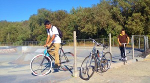 East Salinas skate park across from Virginia Rocca Barton school