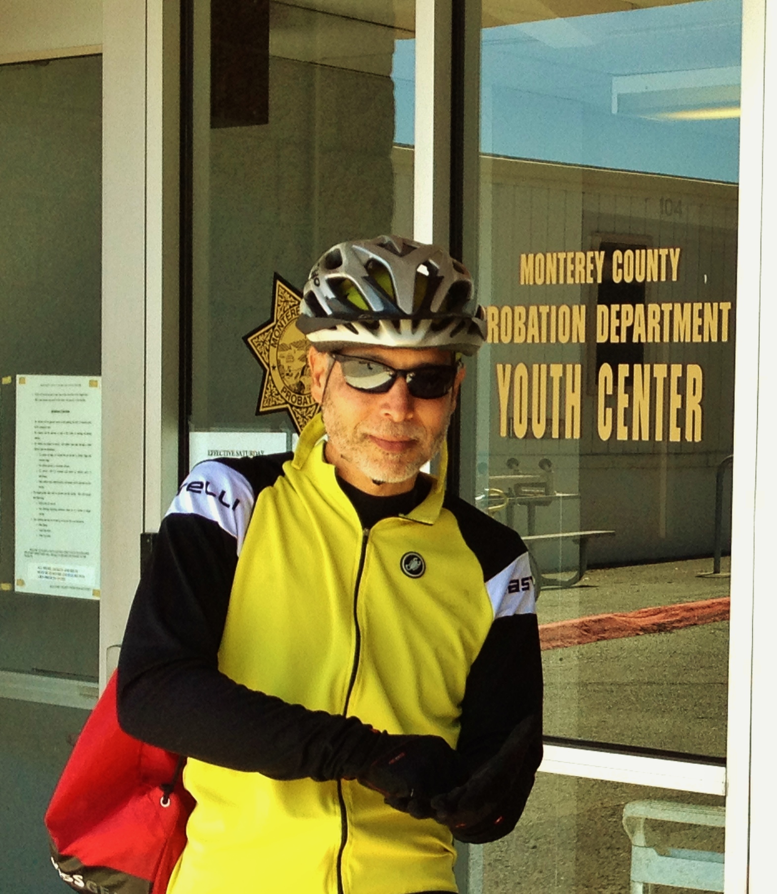 Frank Henderson at Youth Center