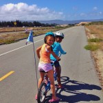 Monterey Park girls at Intergenerational Ride 2014