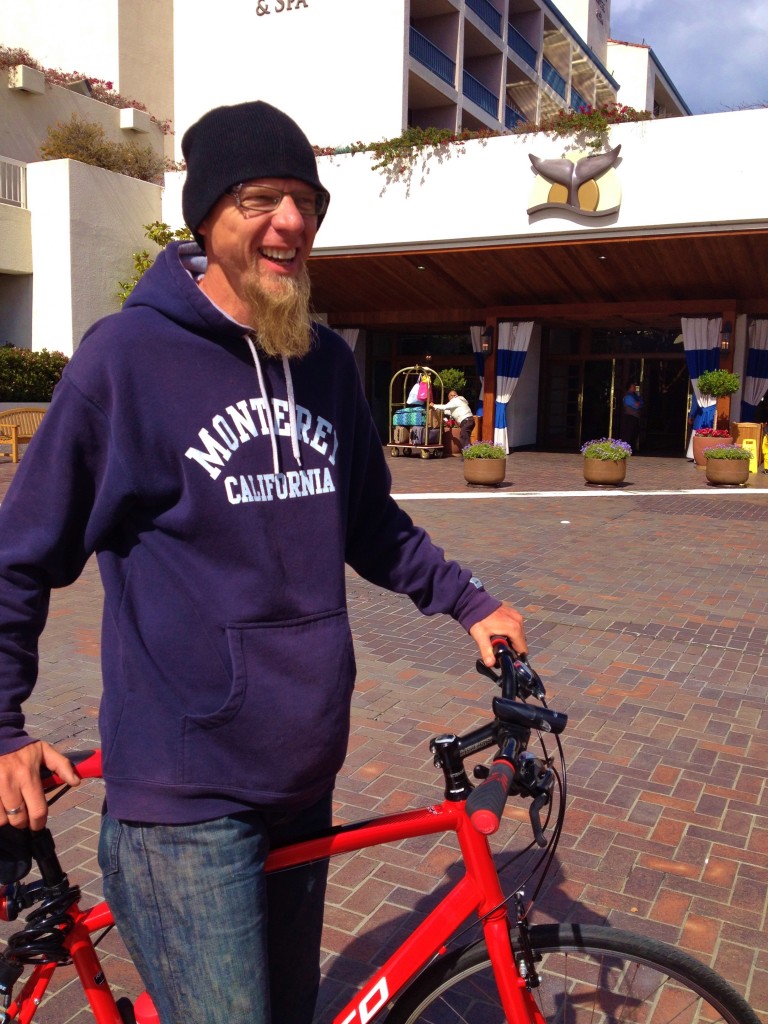 Visitor at the Portola 2014